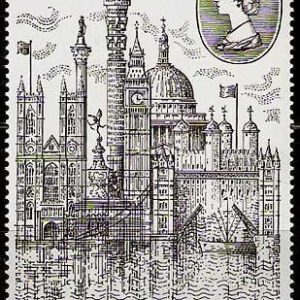 Serie sellos Inglaterra 0931 (**)
