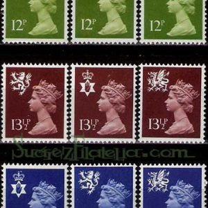 Serie sellos Inglaterra 0941/49 (**)