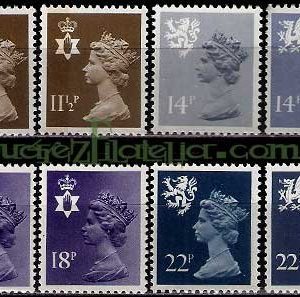 Serie sellos Inglaterra 0980/91 (**)