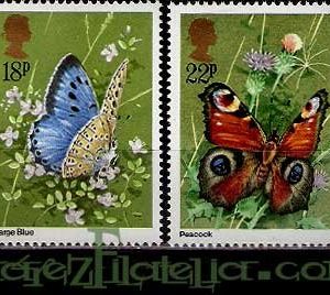 Serie sellos Inglaterra 0992/95 (**)
