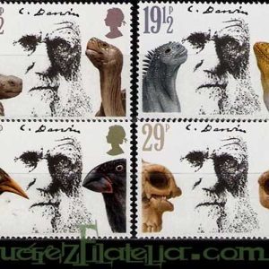 Serie sellos Inglaterra 1023/26 (**)
