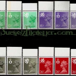 Serie sellos Inglaterra 1027/38 (**)