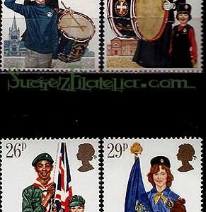 Serie sellos Inglaterra 1039/42 (**)