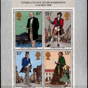 Serie sellos Inglaterra HB 4 (**)