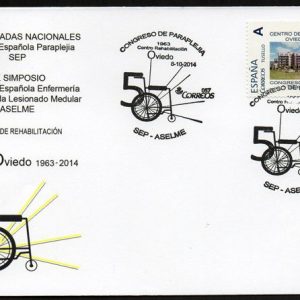 0818. Matasellos Congreso Paraplejia (Oviedo-8/10/14)