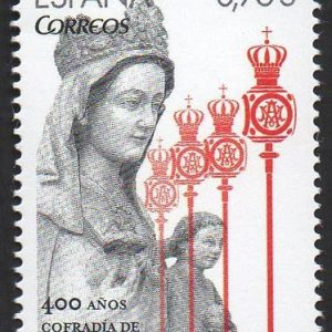 4903. Sello 400 años Cofradía de Nuestra Señora La Virgen Blanca
