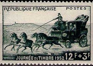 Serie sellos Francia 0919 (**)
