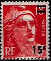 Serie sellos Francia 0968 (**)