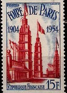 Serie sellos Francia 0975 (**)