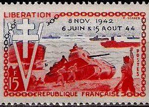 Serie sellos Francia 0983 (**)