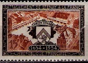 Serie sellos Francia 0987 (**)