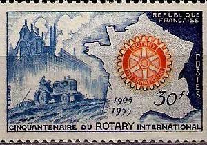 Serie sellos Francia 1009 (**)