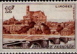 Serie sellos Francia 1019 (**)