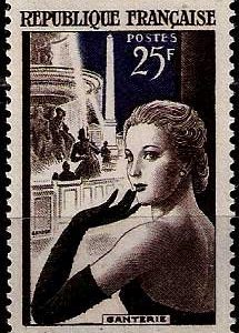 Serie sellos Francia 1020 (**)