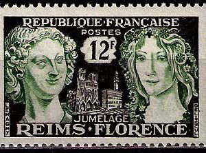 Serie sellos Francia 1061 (**)