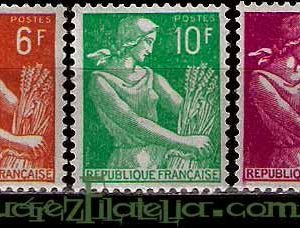 Serie sellos Francia 1115/16 (**)