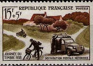 Serie sellos Francia 1151 (**)