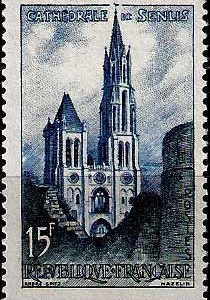 Serie sellos Francia 1165 (**)