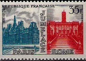 Serie sellos Francia 1176 (**)