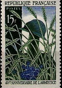 Serie sellos Francia 1179 (**)