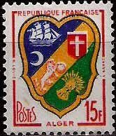 Serie sellos Francia 1195 (**)