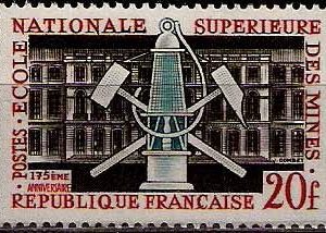 Serie sellos Francia 1197 (**)