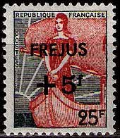 Serie sellos Francia 1229 (**)