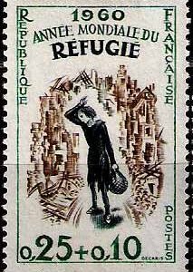 Serie sellos Francia 1253 (**)