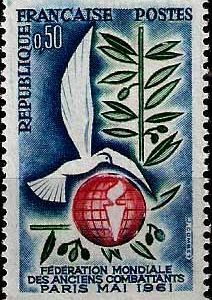 Serie sellos Francia 1292 (**)