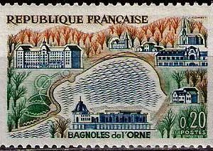 Serie sellos Francia 1293 (**)
