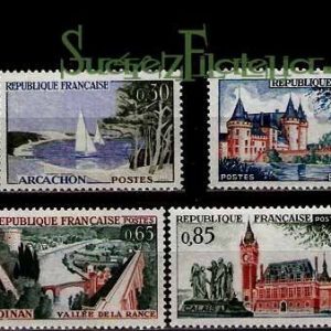 Serie sellos Francia 1311/18 (**)