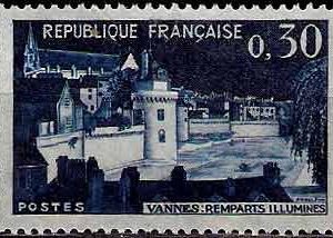 Serie sellos Francia 1333 (**)