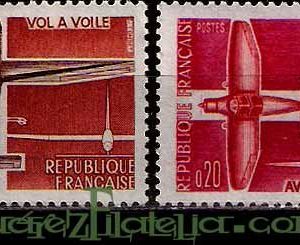 Serie sellos Francia 1340/41 (**)