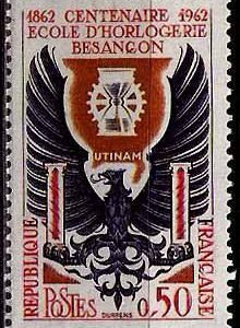 Serie sellos Francia 1342 (**)