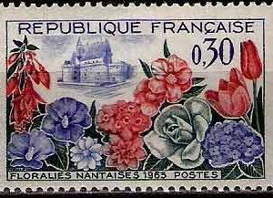Serie sellos Francia 1369 (**)