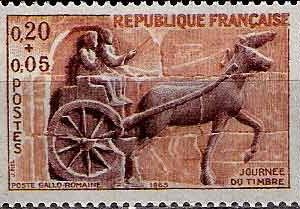 Serie sellos Francia 1378 (**)