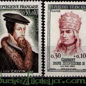 Serie sellos Francia 1420/21 (**)