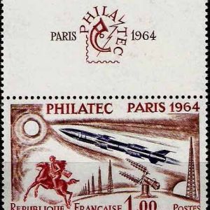 Serie sellos Francia 1422 (**)