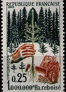 Serie sellos Francia 1460 (**)