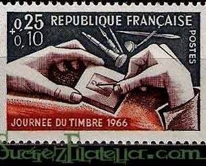 Serie sellos Francia 1477 (**)