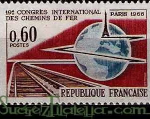 Serie sellos Francia 1488 (**)