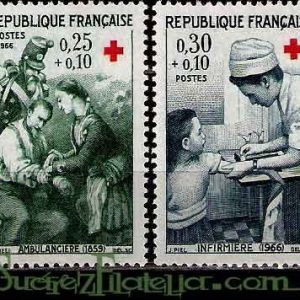 Serie sellos Francia 1508/09 (**)
