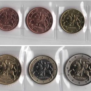 Serie monedas euro. Lituania 2015 S/C