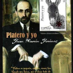 4921. Sello Platero y Yo. Valores Cívicos Escolares