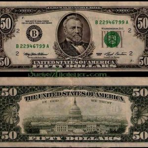Billete Estados Unidos 050 Dolares EBC. 1993