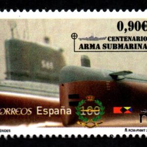 4951. Sello Efemérides – Centenario del Arma Submarina