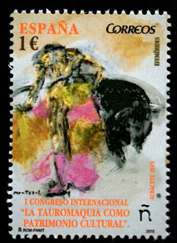4952. Sello Efemérides - I Congreso de Tauromaquia como Patrimon