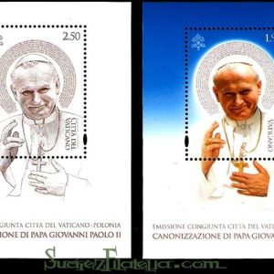 HB 1657-58. Canonización Juan XXIII y Juan Pablo II.2 Valores