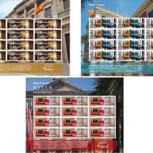 PLIEGO PREMIUM 016-18 MUSEOS ESPAÑOLES (JUEGO 3) 2015