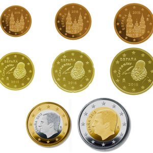 Serie monedas Euro. España 2015 (S/C)